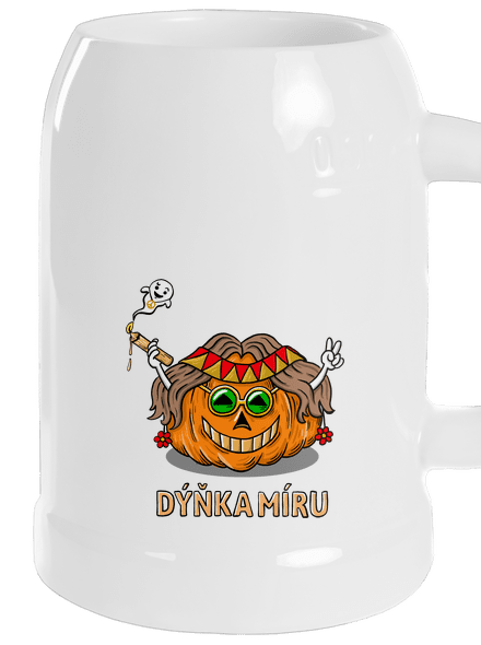 Dýňka míru půllitr White