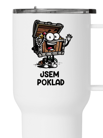 Jsem poklad termohrnek White