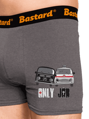 Konkurence boxerky Gray Melange