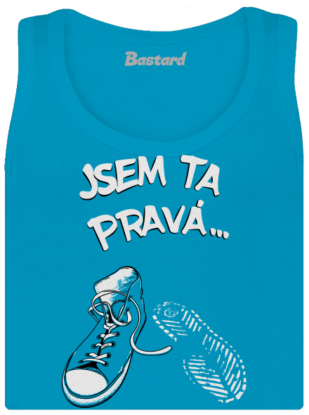 Hledám tu pravou dámské tílko klasické Blue Atol