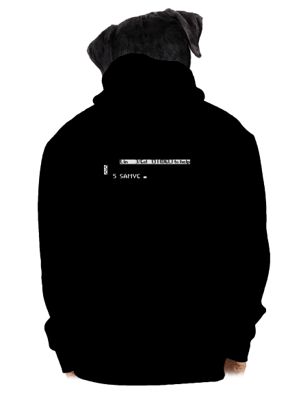 5 Samyc pánská mikina na zip Black