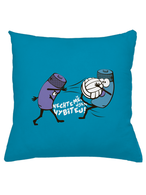 Vybitej polštář Blue Turquoise