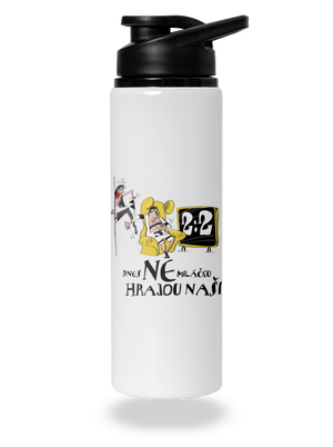 Hrajou naši lahev na vodu White