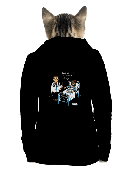 Diagnóza učitelka dámská mikina na zip Black