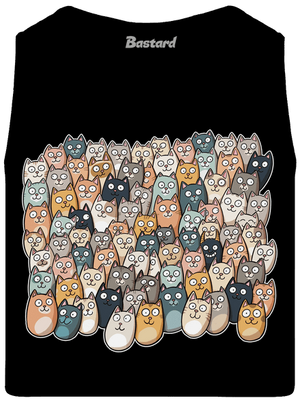 Najdi čerta pánské tílko Black