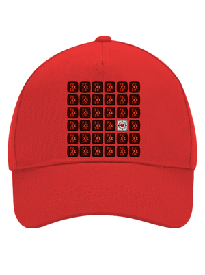 Pexeso kšiltovka baseballka Classic Red