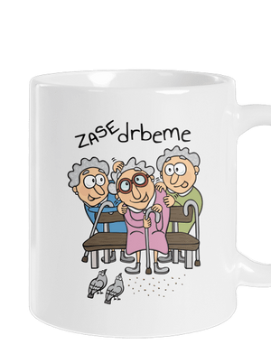 Zase drbeme klasický hrnek White