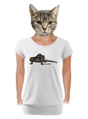 dámské tričko s lemem