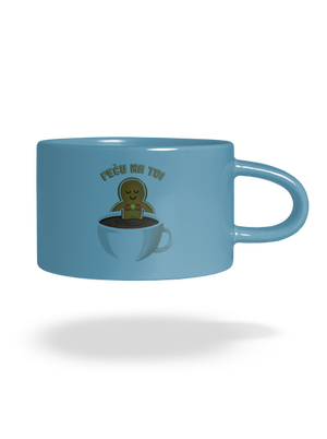 Peču na to! hrnek makronka Blue Macaron