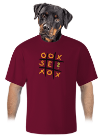 unisex tričko oversized