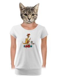 dámské tričko s lemem