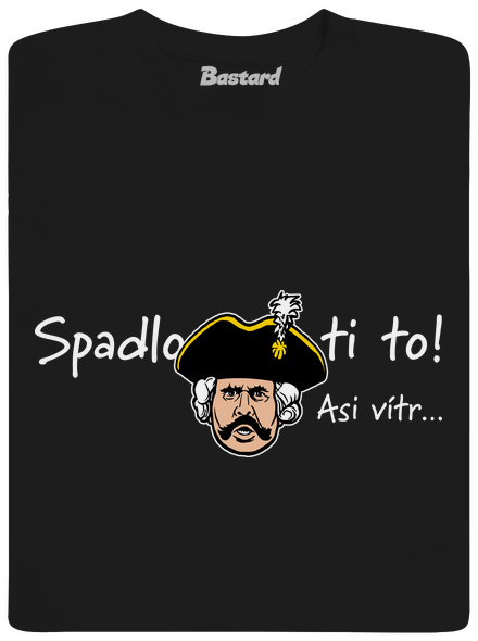 Spadlo ti to pánské tričko Black