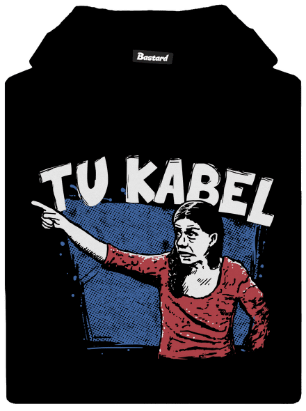 Tukabel dětská mikina klokanka Black