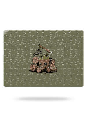 I Am Groot puzzle White
