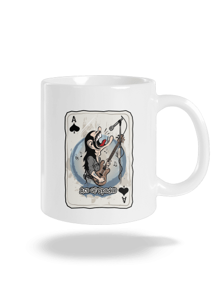 Ace of Spades klasický hrnek White