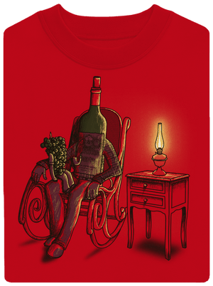 Dědo, vyprávěj unisex mikina bez kapuce Red