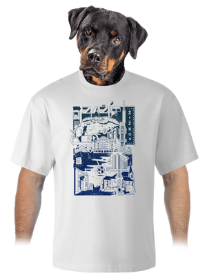 unisex tričko oversized