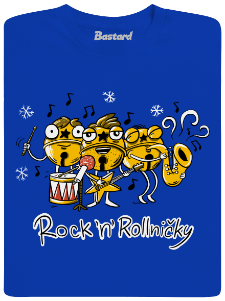 Rock 'n' rollničky pánské dlouhý rukáv Royal Blue