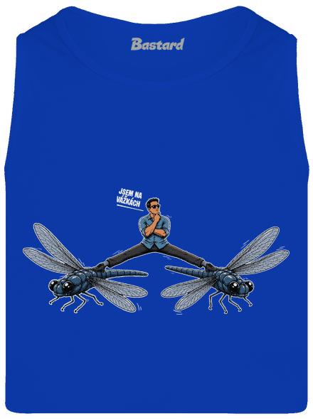 Na vážkách pánské tílko Royal Blue