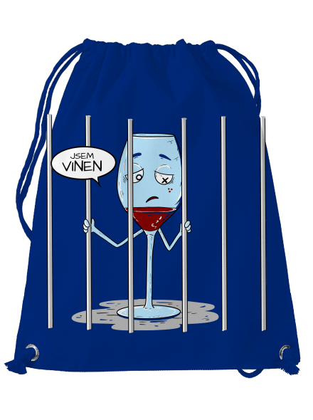 Jsem vinen vak Royal Blue Mal