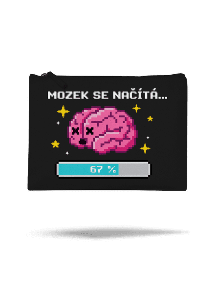 Mozek se načítá taštička Black