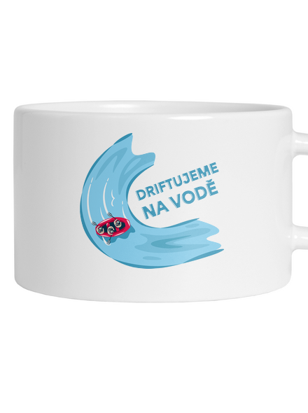 Driftujeme na vodě hrnek makronka White