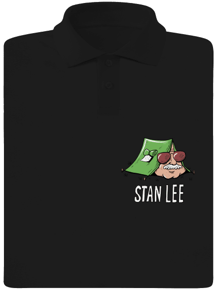 Stan Lee pánská polokošile Black
