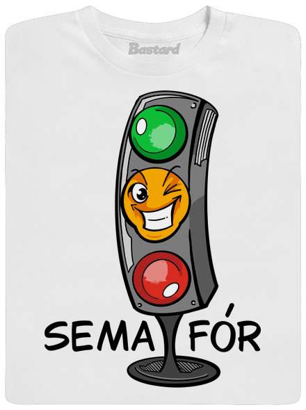 Semafór pánské tričko White