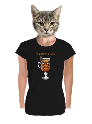 Vincent van Grog dámské tričko premium Black