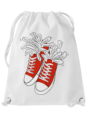 Plný kecky vak White