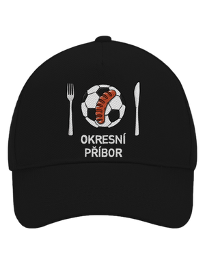 Okresní příbor kšiltovka baseballka Black