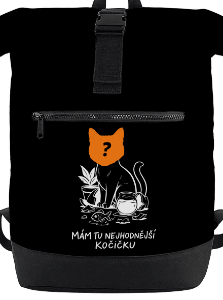 Mám nejhodnější kočičku batoh Black