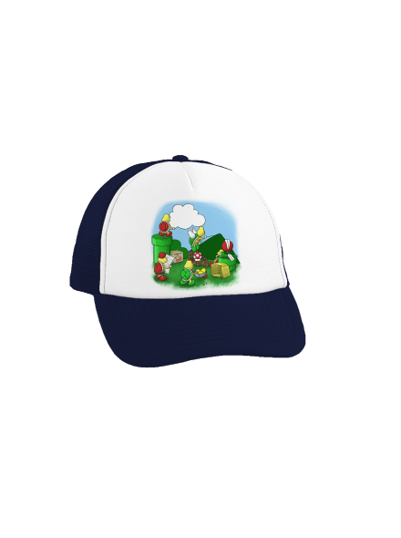 Jak se staví nový level? kšiltovka truckerka French Navy cap