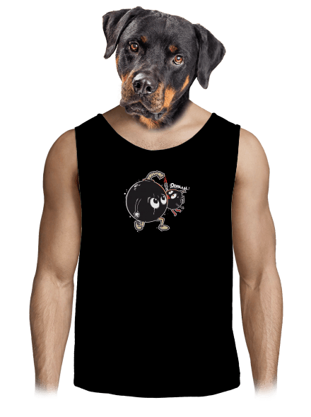 Bomby pánské tílko Black