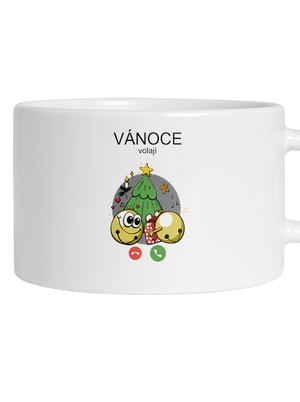 Vánoce volají hrnek makronka White