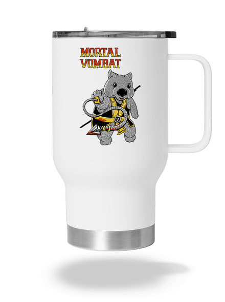 Mortal Vombat termohrnek White
