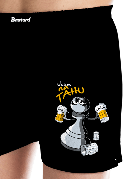 Na tahu pánské trenky Black