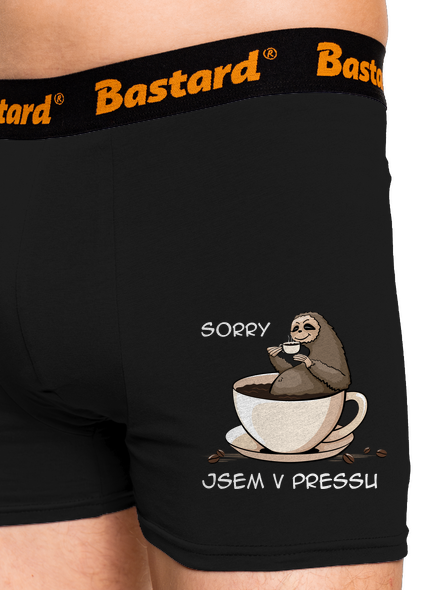V pressu boxerky Black