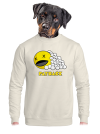 unisex mikina bez kapuce