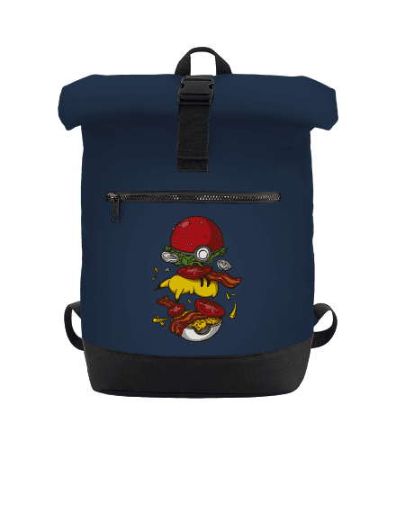 Pokémon burger batoh French Navy