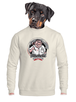 unisex mikina bez kapuce