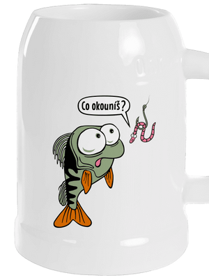 Co okouníš? půllitr White