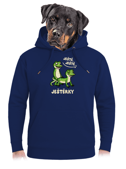 Ještě, ještě unisex mikina premium Navy