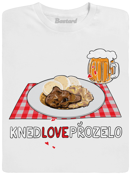 Knedlo vepřo zelo dětské tričko White