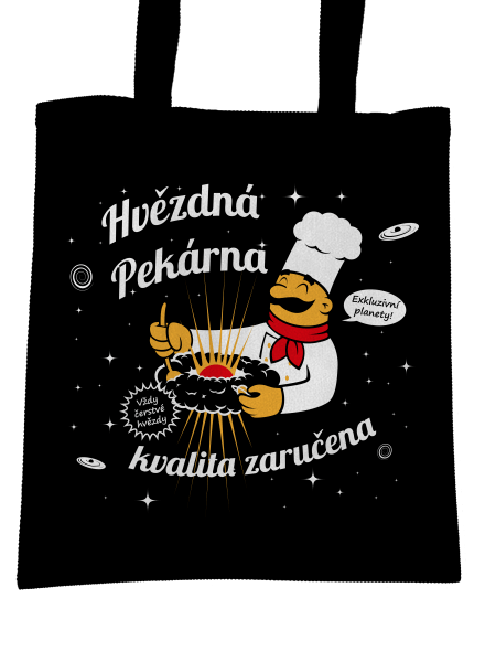 Hvězdná pekárna taška Black