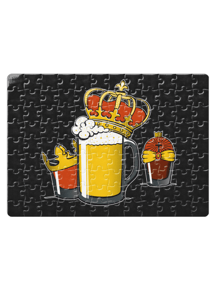 Tři králové puzzle White