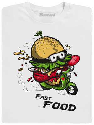 Fast Food dětské tričko White