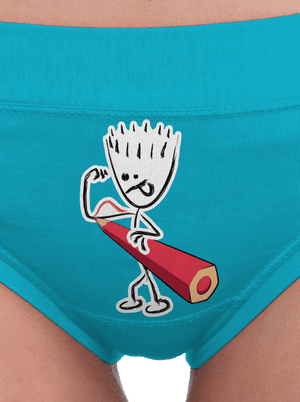 Svaly dámské kalhotky Turquoise