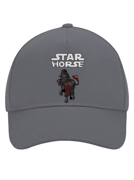 Star horse kšiltovka baseballka Graphite grey