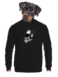 unisex mikina bez kapuce